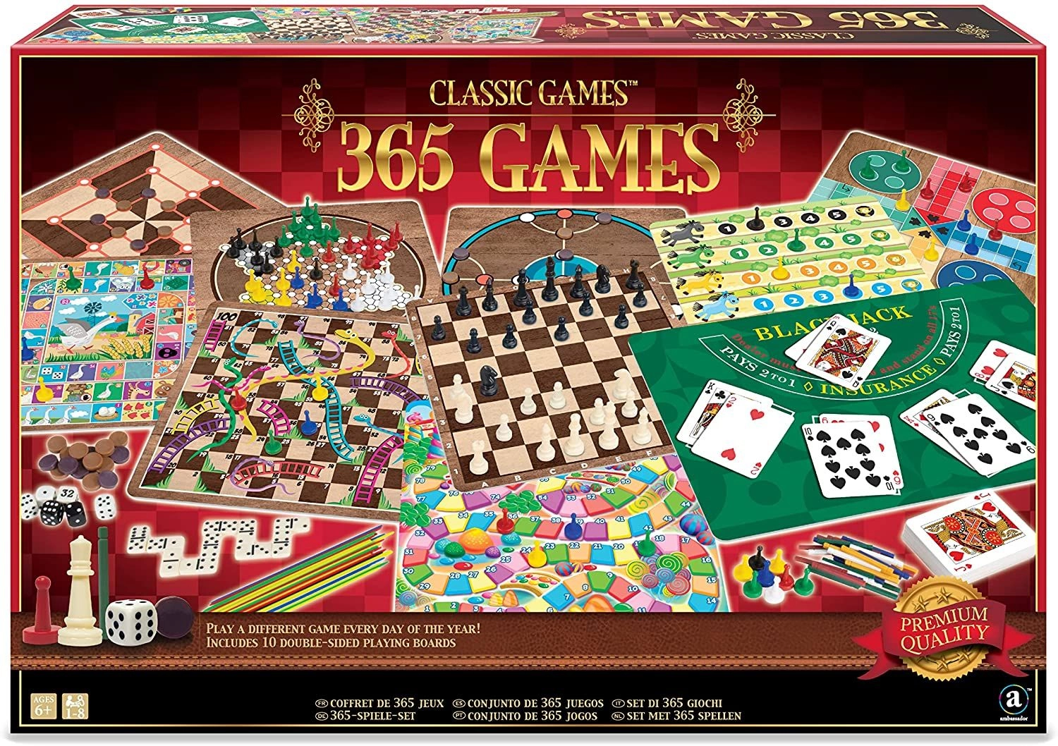 365 Games - Multi Colour