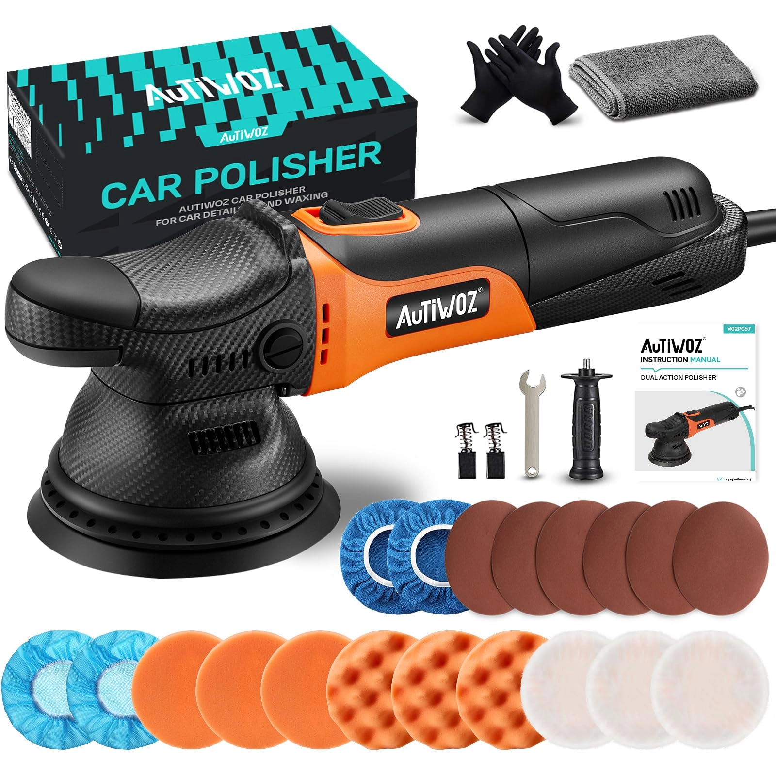 Car Buffer Polisher - 630 Watts 5 Inch