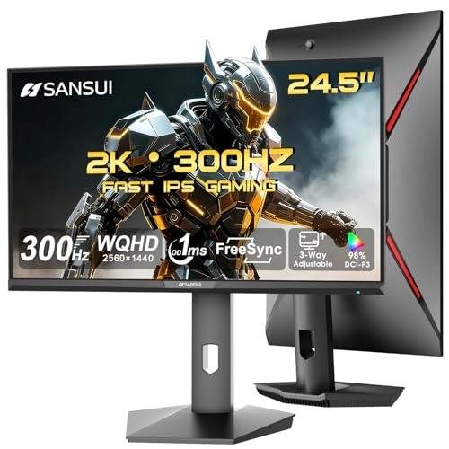 ES-G25F6Q Pro - 24.5 Inches 2560 x 1440 Pixels