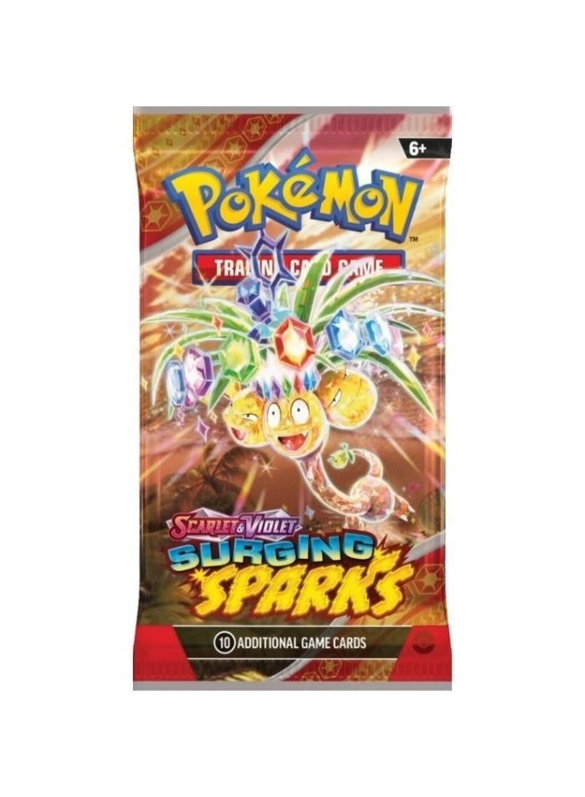 TCG Scarlet & Violet 8 Surging Sparks Three Booster Blister