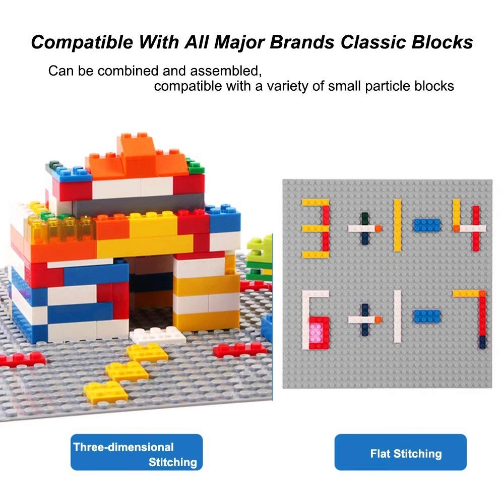 Classic Baseplates - 8pcs Architecture