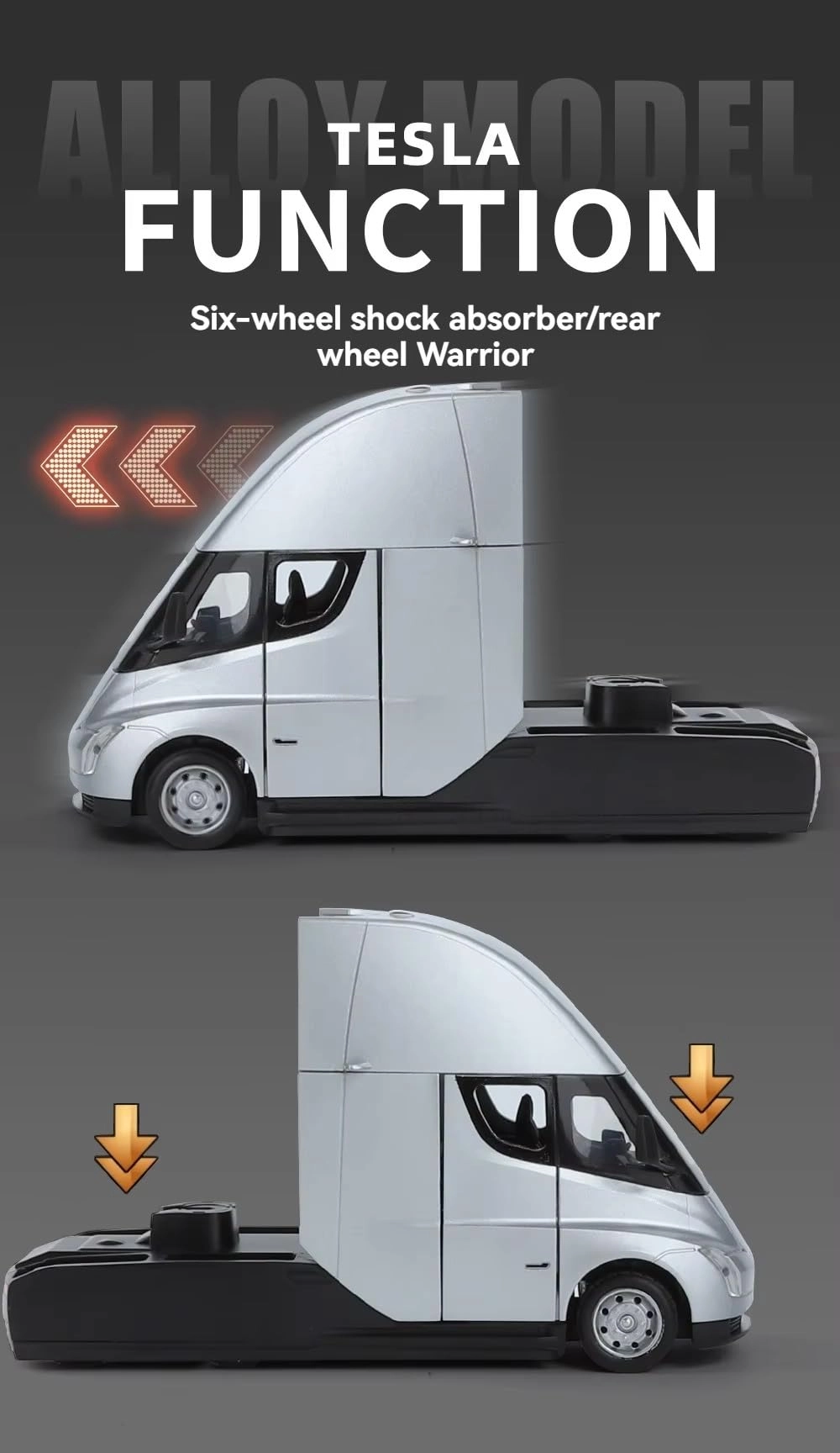Tesla SEMI - 1:32 Scale 1.0 Count