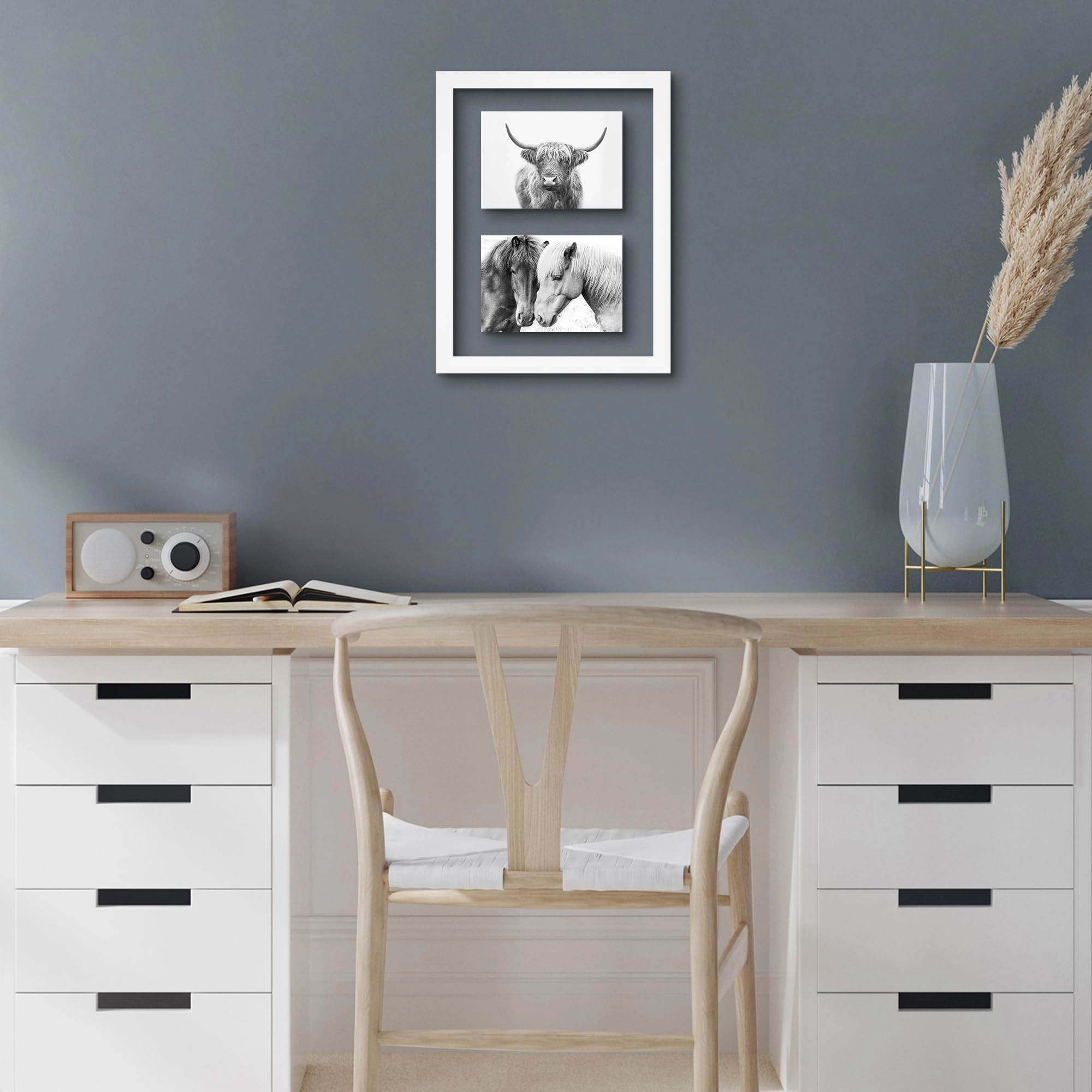 Double Picture Frame - 9x12 Two