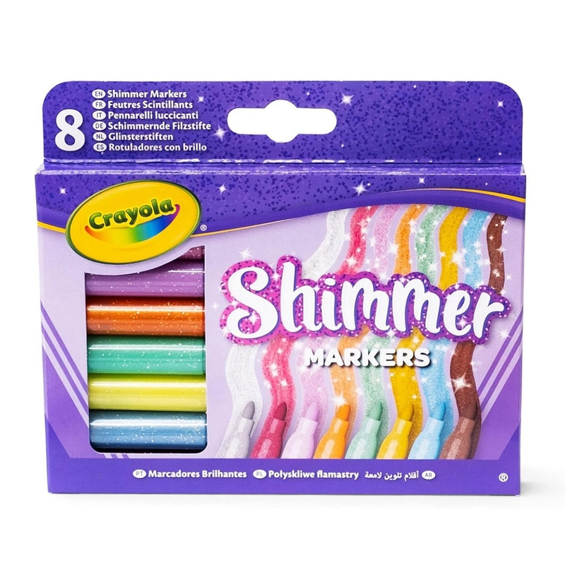 Glitter Markers - Felt tip