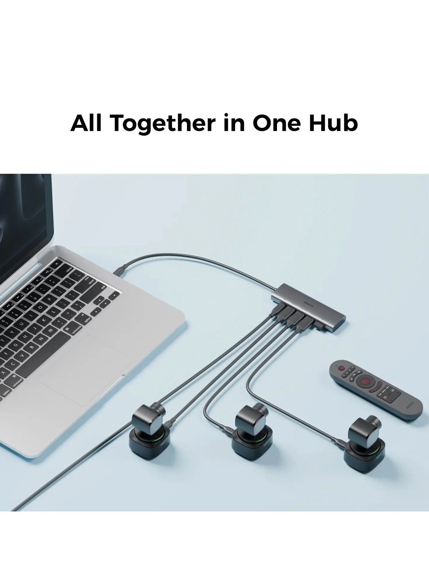 3-in-1 USB 3.0 Hub