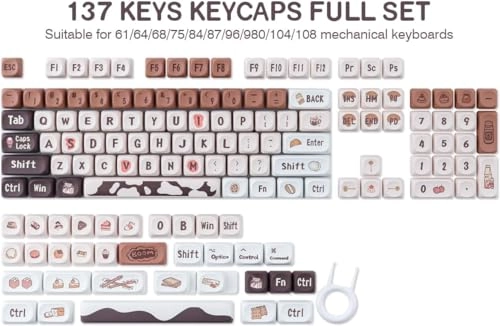 MOA Profile PBT Keycaps - US Wired