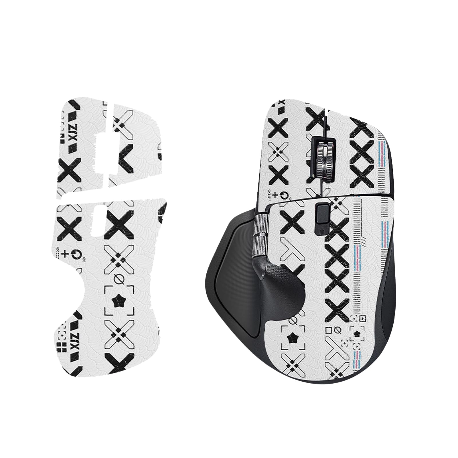 NOUKAJU Mouse Grip Tape for MX Master 4 - White