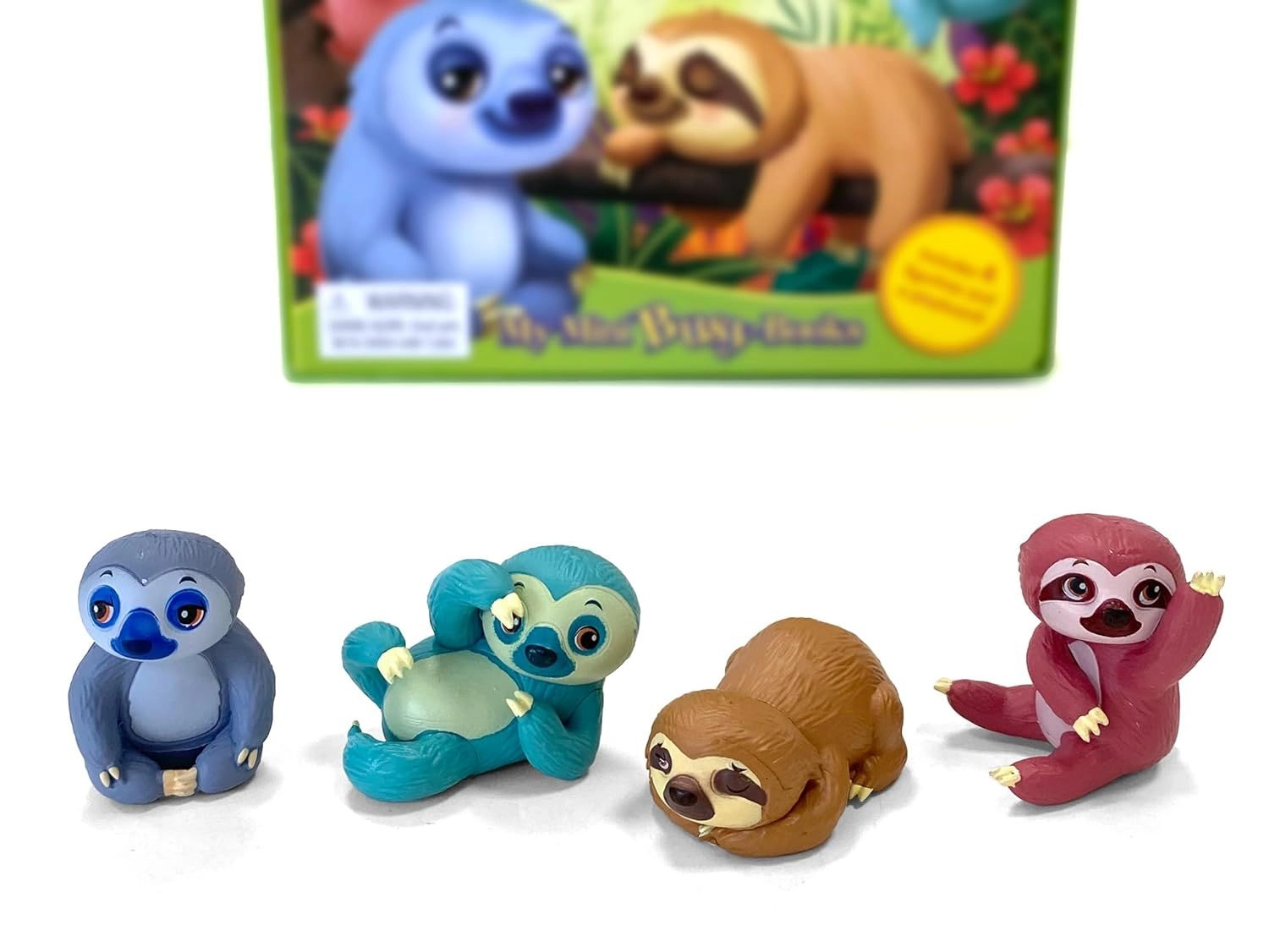 Slow Sleepy Sloths My Mini Busy Board Book - 3 years+