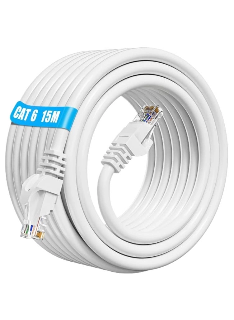CAT-6 Ethernet Cable - 15 m
