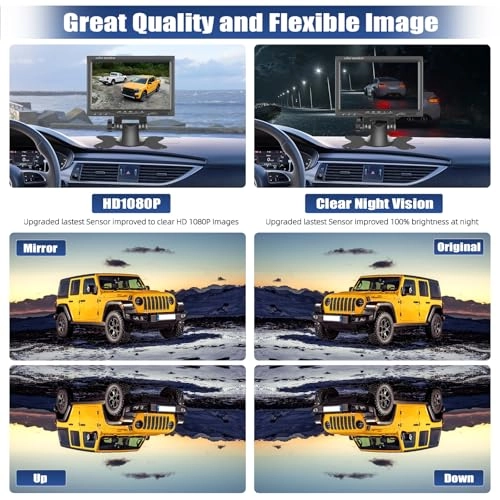 Rear View Camera - Night vision Wired 1080P