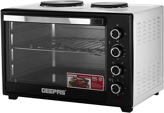 GEEPAS Go4452 Electric Oven - Manual Rotisserie