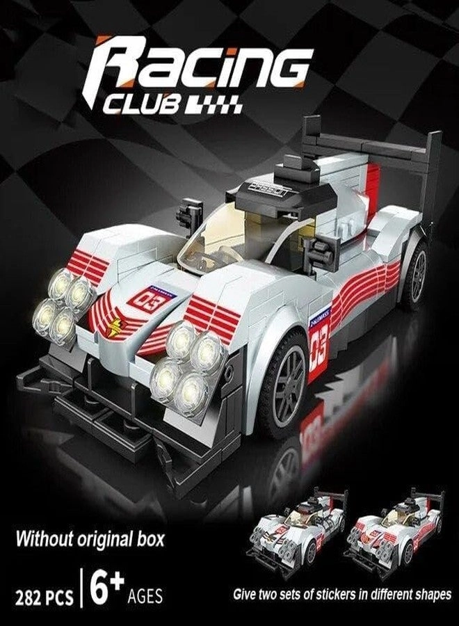 Samtop F1 Racing Car - White F1 282pcs