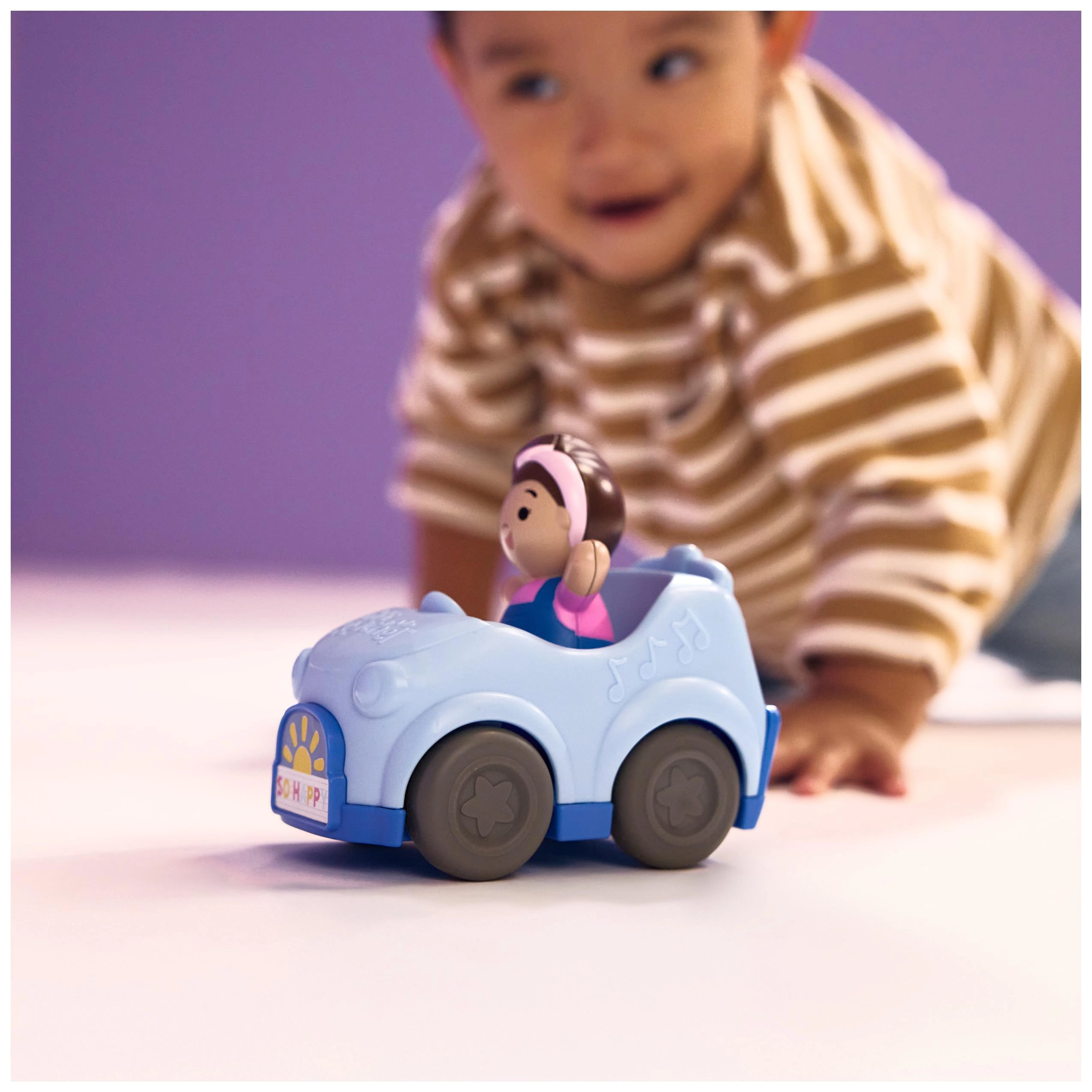 1-2-3 Roll! - Pull Back Car Ages 1-3Y+