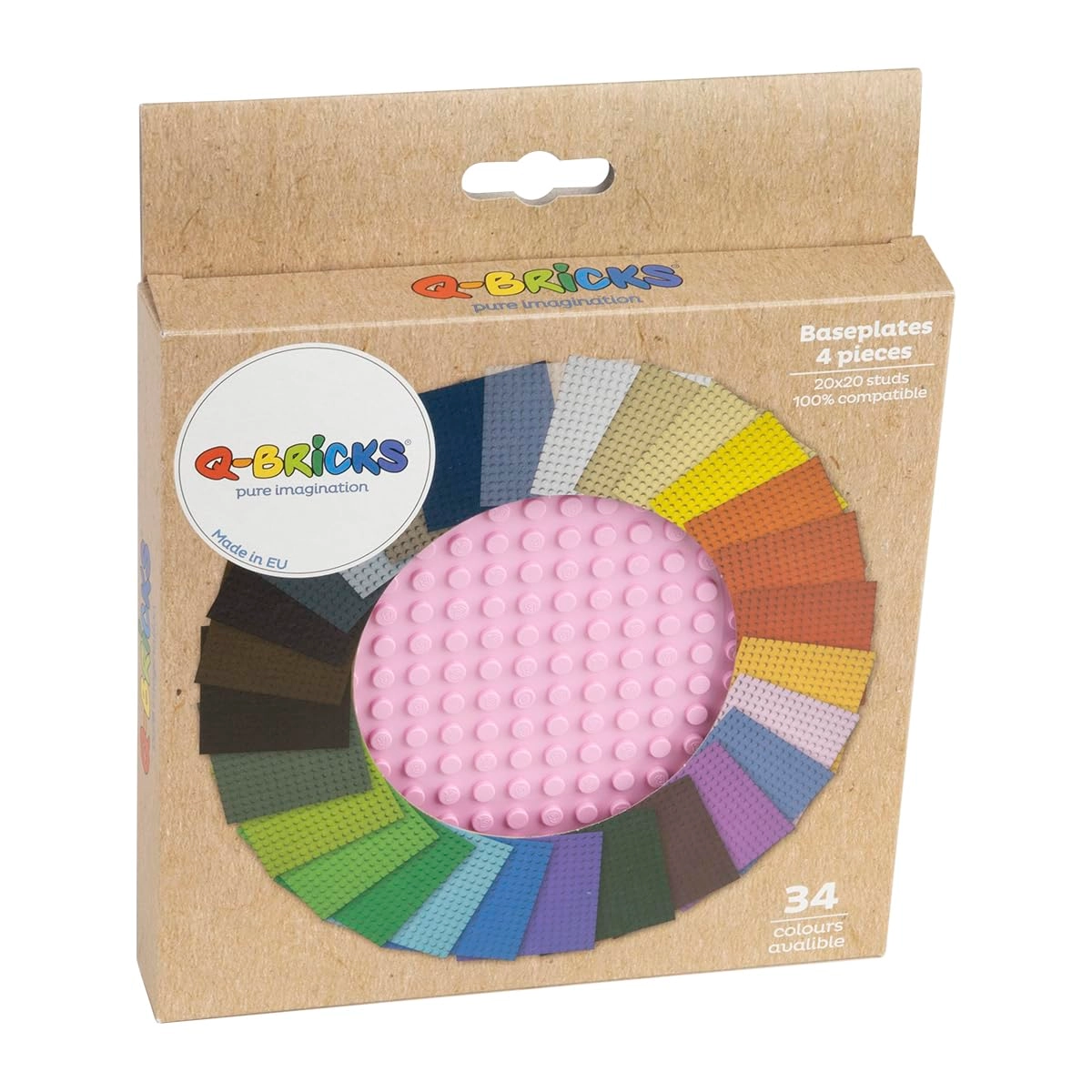 Classic Baseplate - 4 pcs