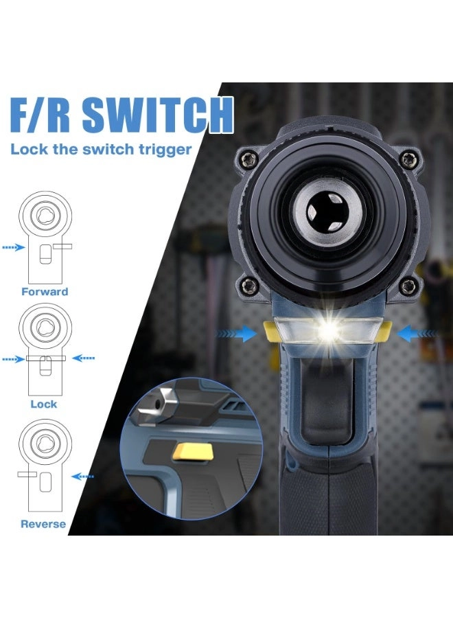 Multi-functional lithium drill set