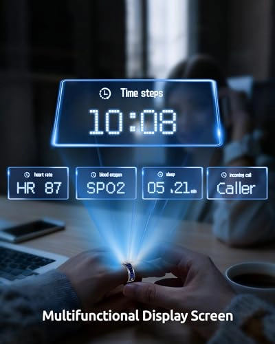 Smart Ring - IP68 Heart Rate Sleep Monitor