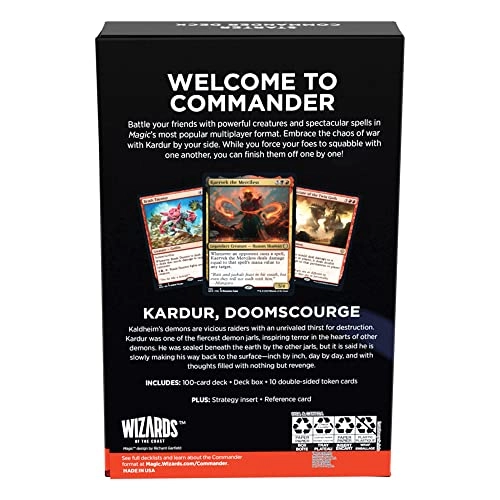 Magic: The Gathering: Starter Commander Deck - Chaos Incarnate - Collectible Card Games