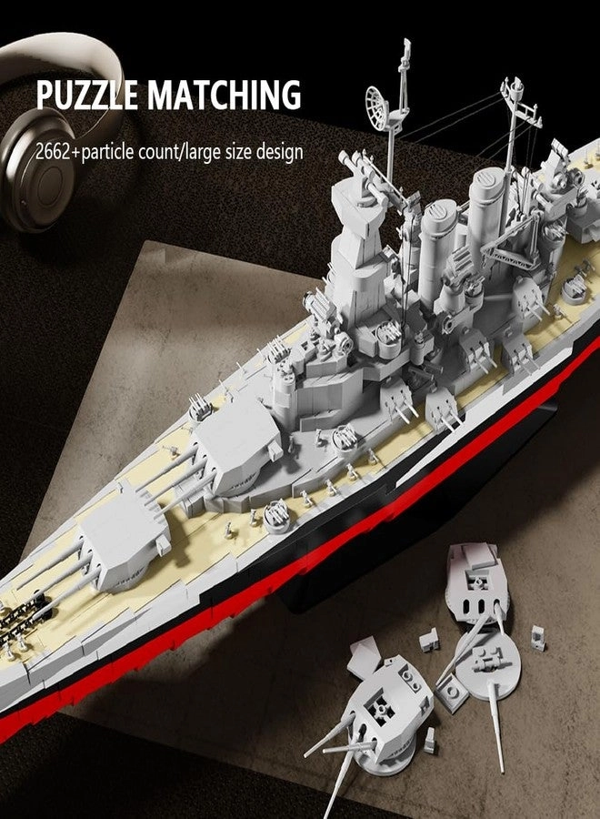 USS North Carolina (BB-55) Model Kit (39106) - 1:300