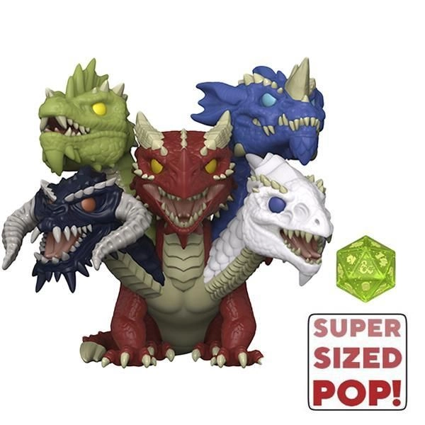 FUNKO Tiamat - D&D POP! Super! & Die NYCC'21 Vinyl Figure