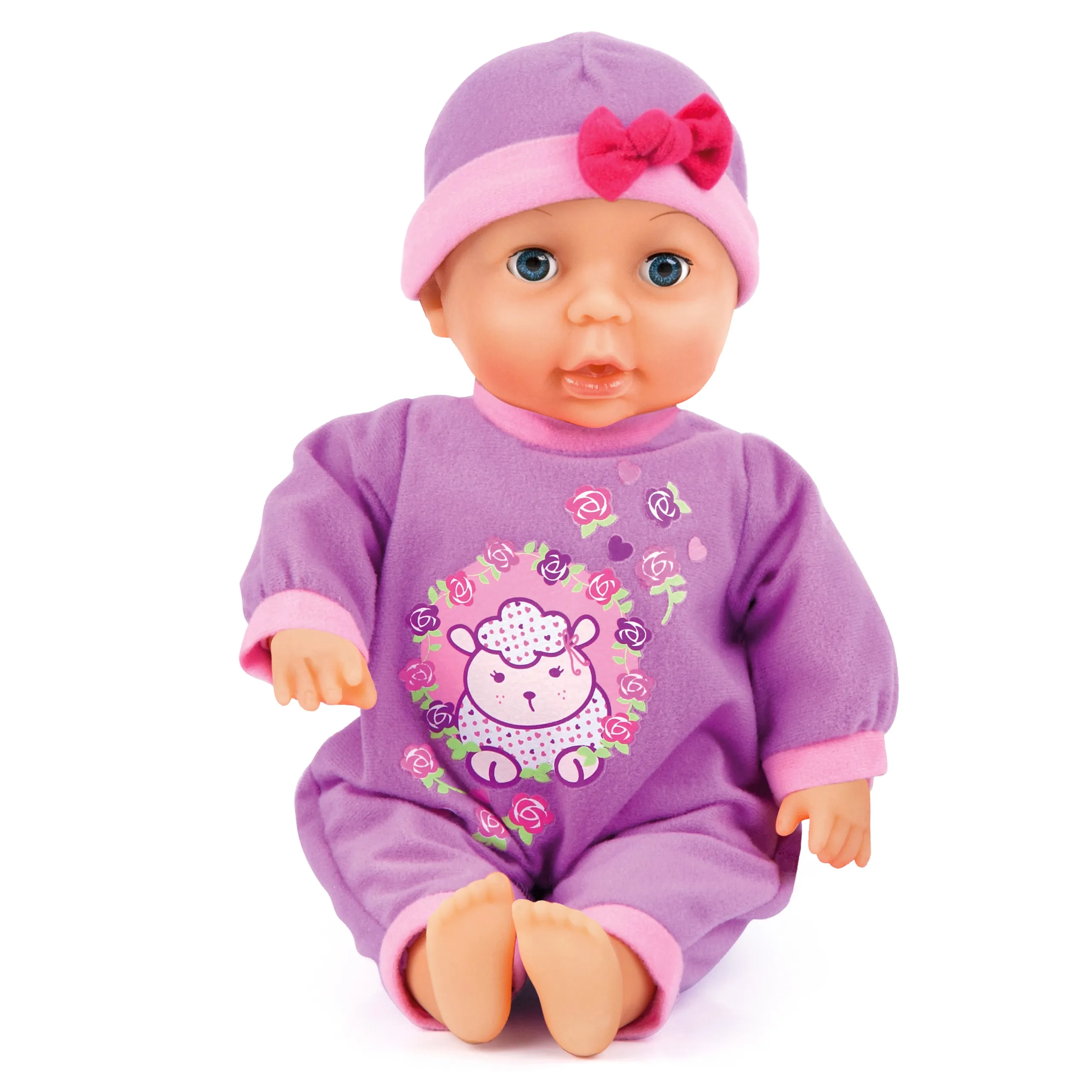 Soft Cuddle Baby Doll - 30 cm Pacifier Bottle Ages 3+