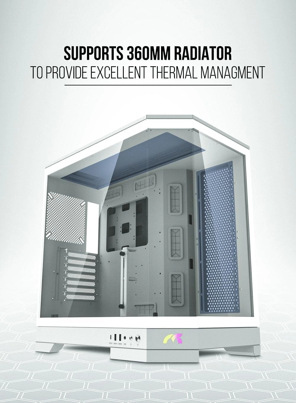 PRISM - Triple Glass Panel Mid Tower