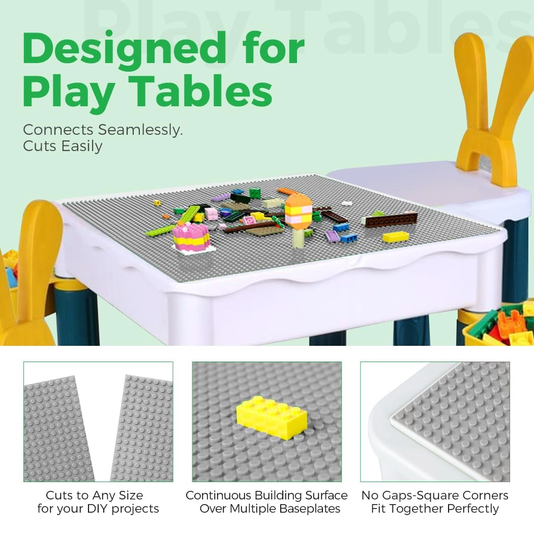 Classic Building Baseplate - 8 pcs