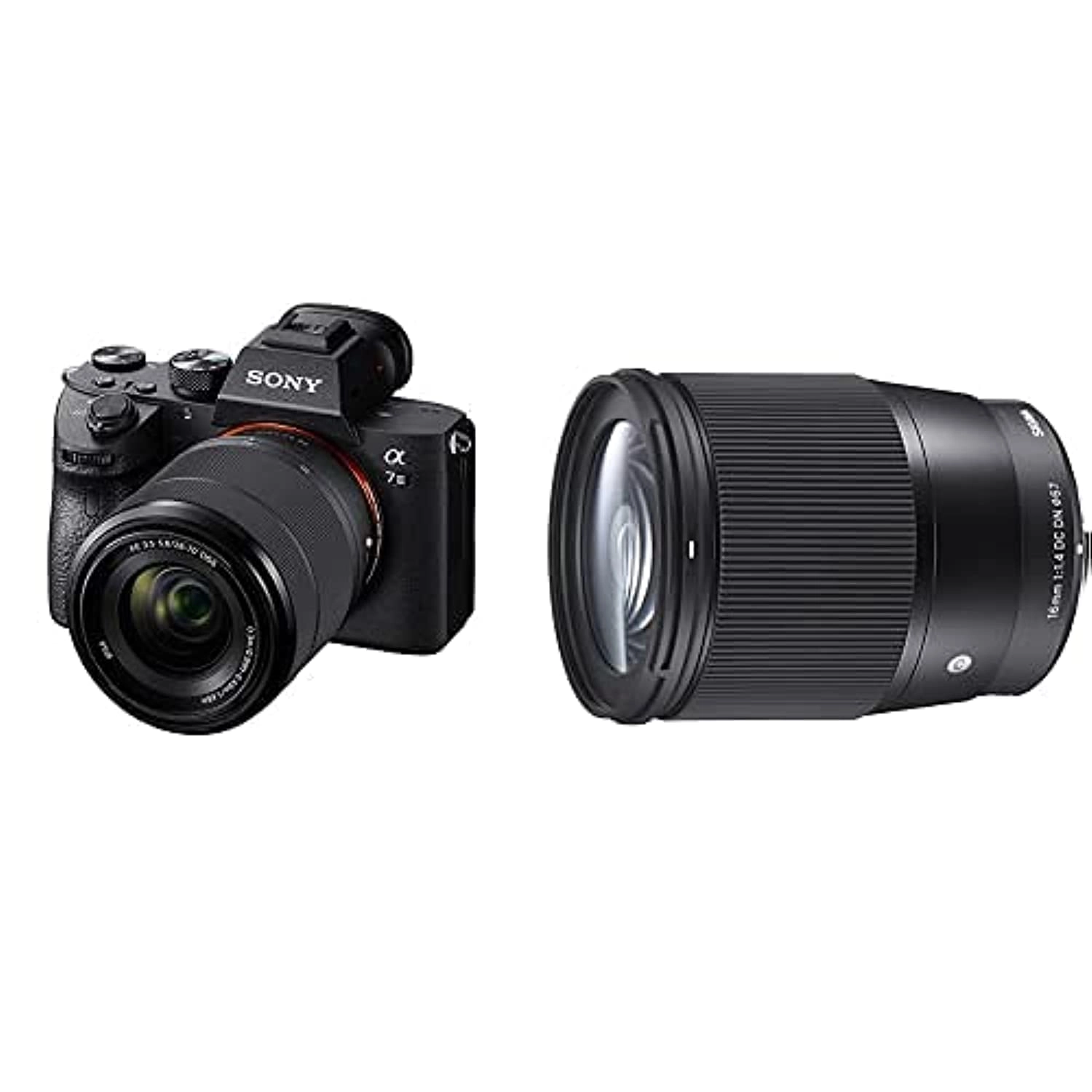 Sony A73 + 28-70mm + 16mm