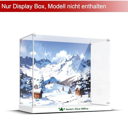 Acrylic Display Case for LEGO 10339 Santa Post Office