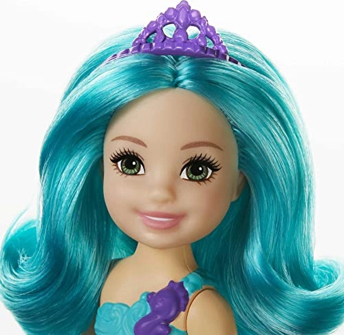 Barbie Dreamtopia Chelsea Mermaid Doll - 6.5-Inch Multicolor Ages 3+