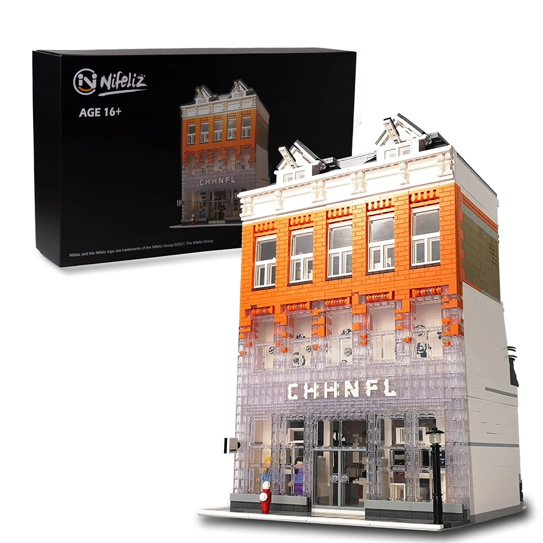 Nifeliz Street Crystal House MOC - 3804 pcs