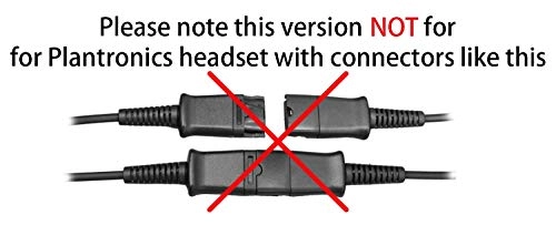 Quick Disconnect Cord for Jabra Headsets - Mute Button