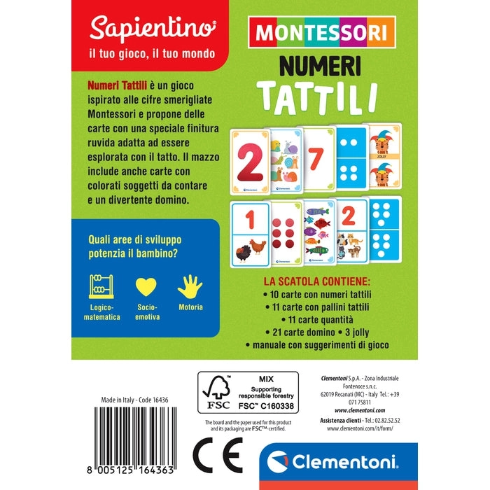 Sapientino 16433 - from the first year of age 48 pieces