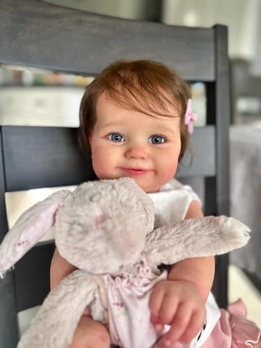 Charlie Reborn Baby Doll - 20 inches Full soft vinyl silicone body Girl Ages 3+