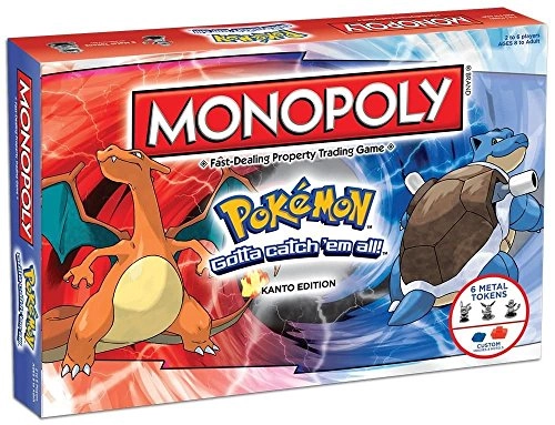 Pokemon Monopoly: Kanto Edition