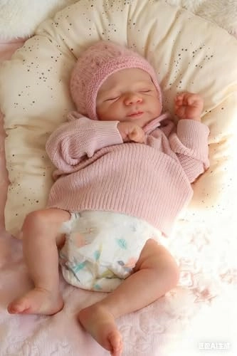 Reborn Baby Doll - 18" Silicone Vinyl Full Body