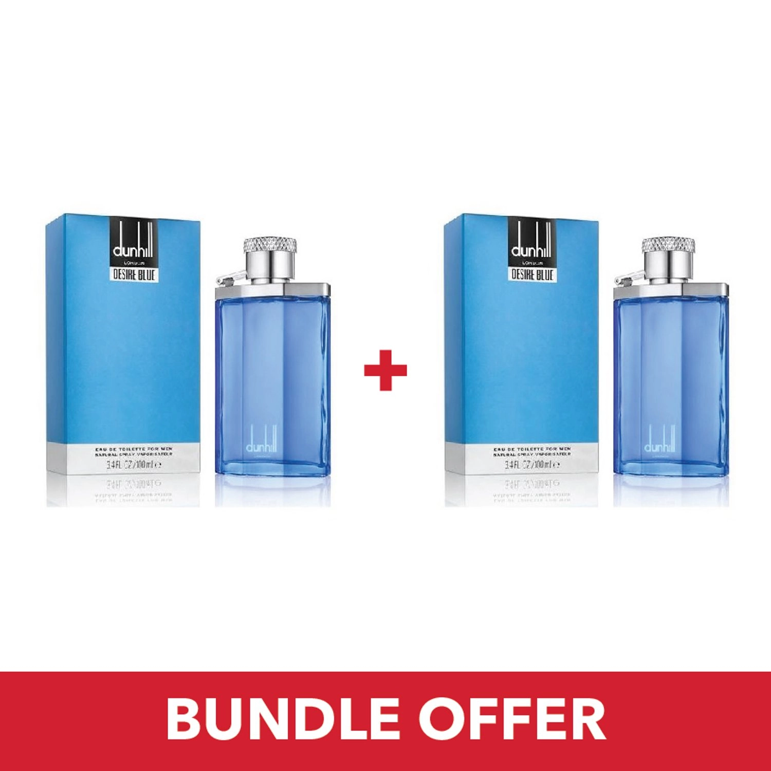 Alfred Dunhill Desire Blue Eau de Toilette 100ml Bundle