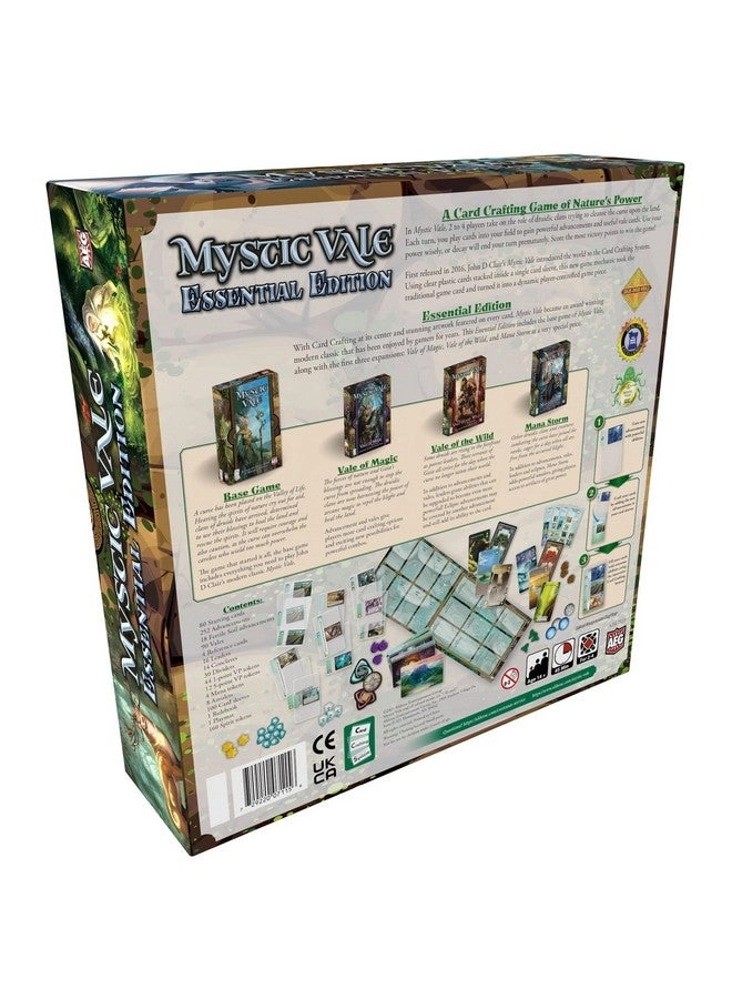 Mystic Vale: Essential Edition + Vale of Magic + Vale of The Wild + Mana Storm - Fantasy Card-Crafting Game