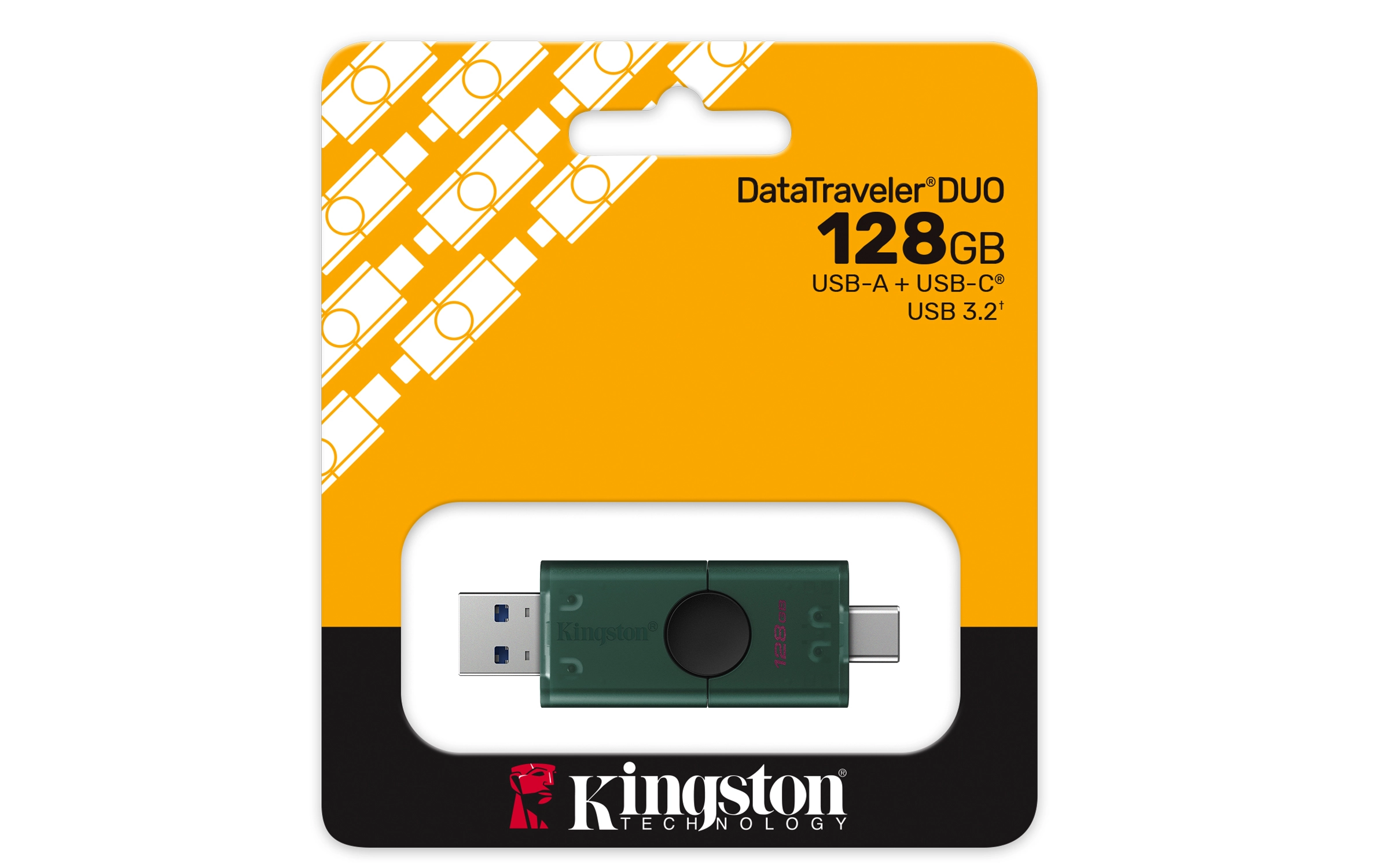 DataTraveler Duo - 3.2 USB-A + C 128GB