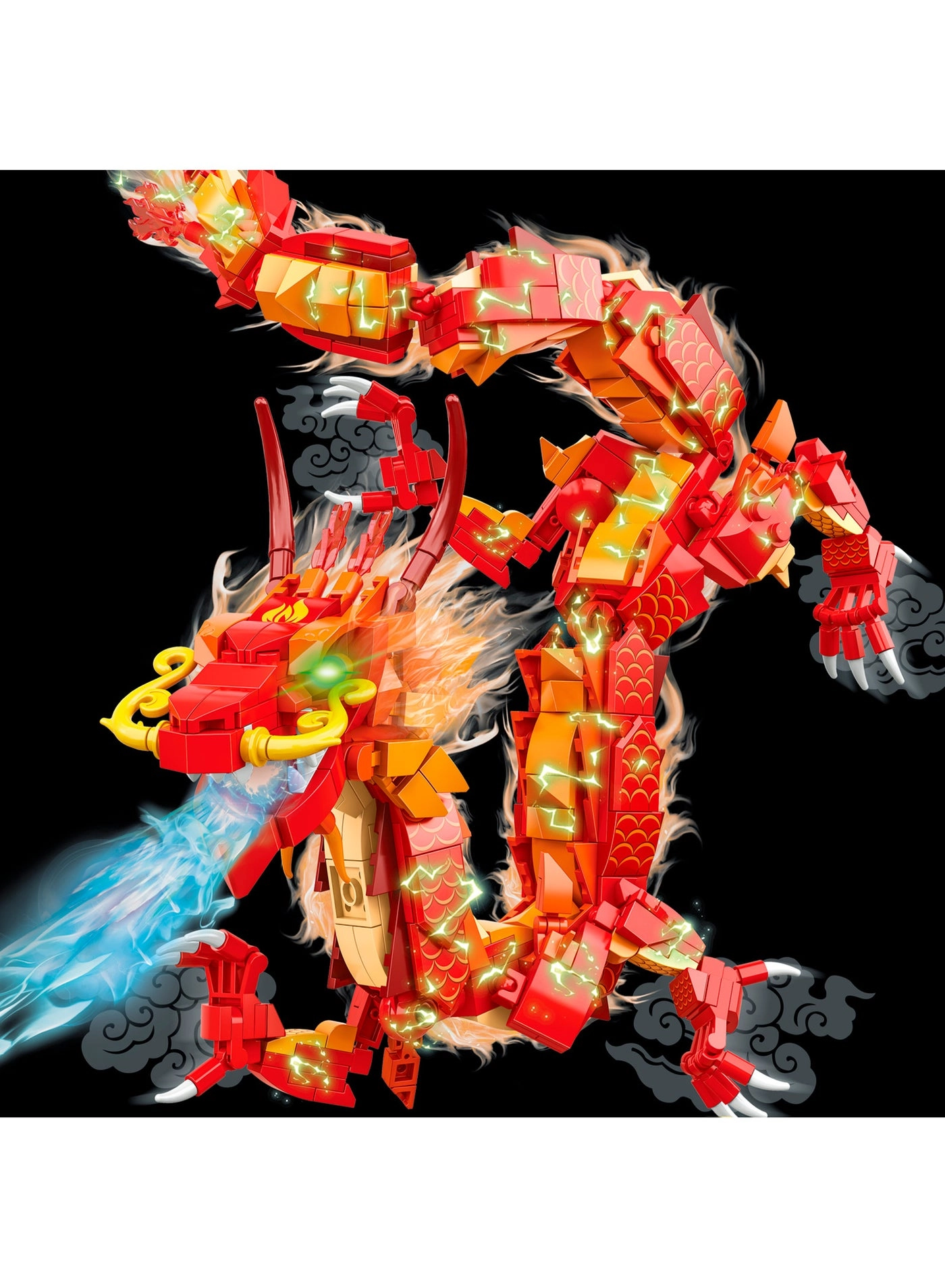 Red Dragon - Fantasy 550 pcs
