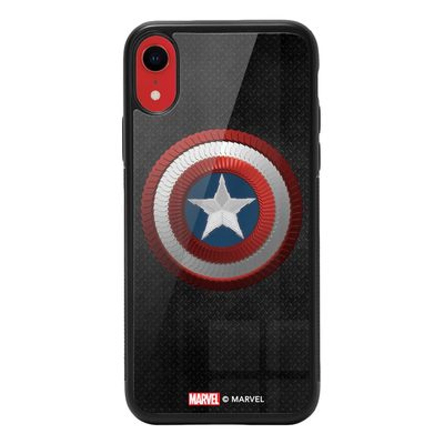 Wackylicious Vibranium Shield Back Case for iPhone XR