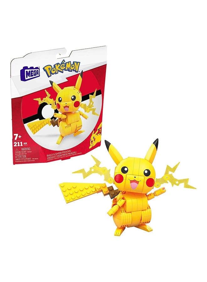 MEGA Pokémon Build And Show Pikachu