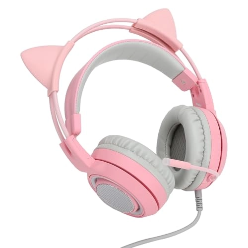 Cat Ear Headphone Wired Headphone