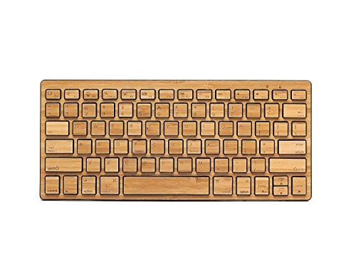 Bamboo Bluetooth Keyboard - Wireless