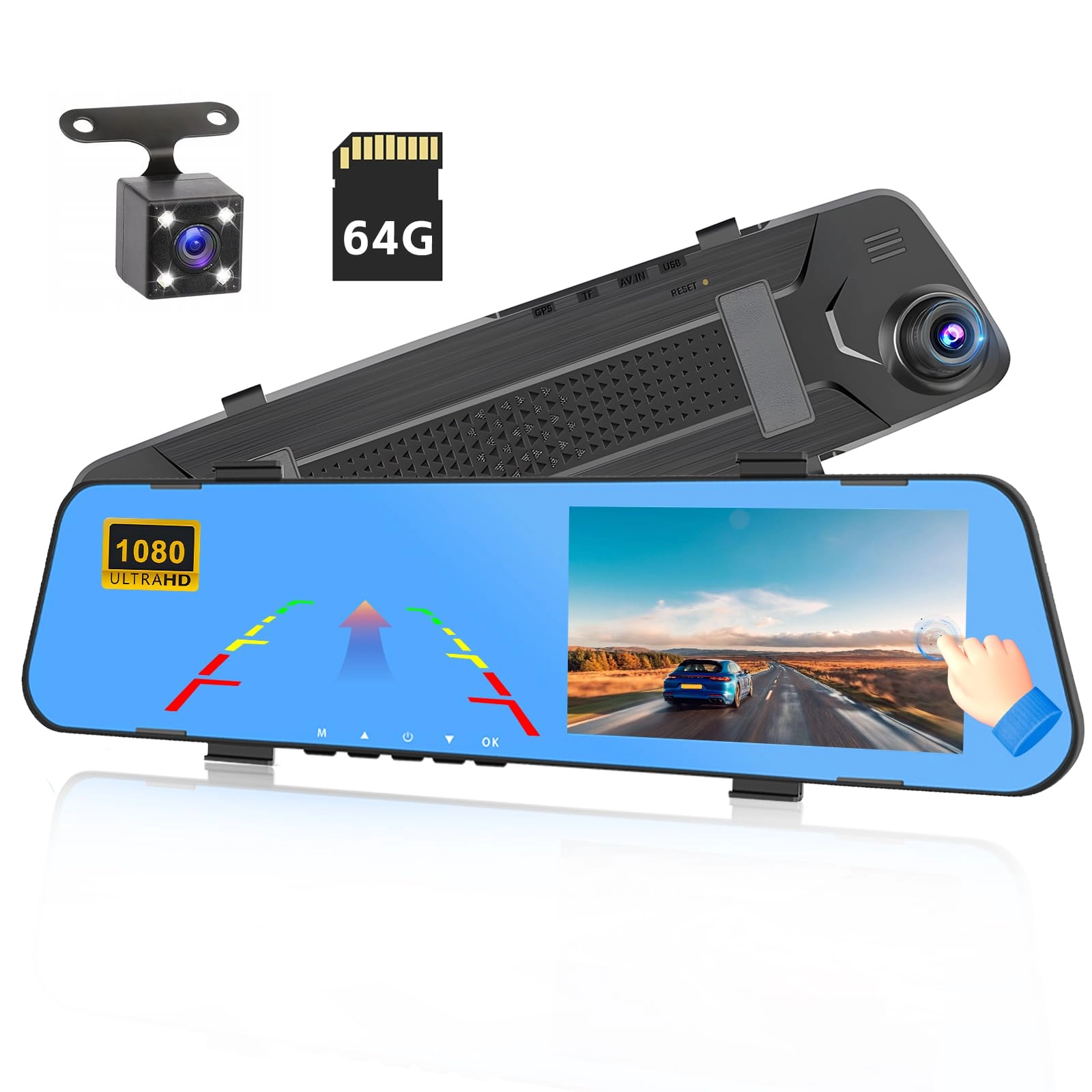 Hikity Dash Cam - FHD1080P 1920 x 1080 30FPS