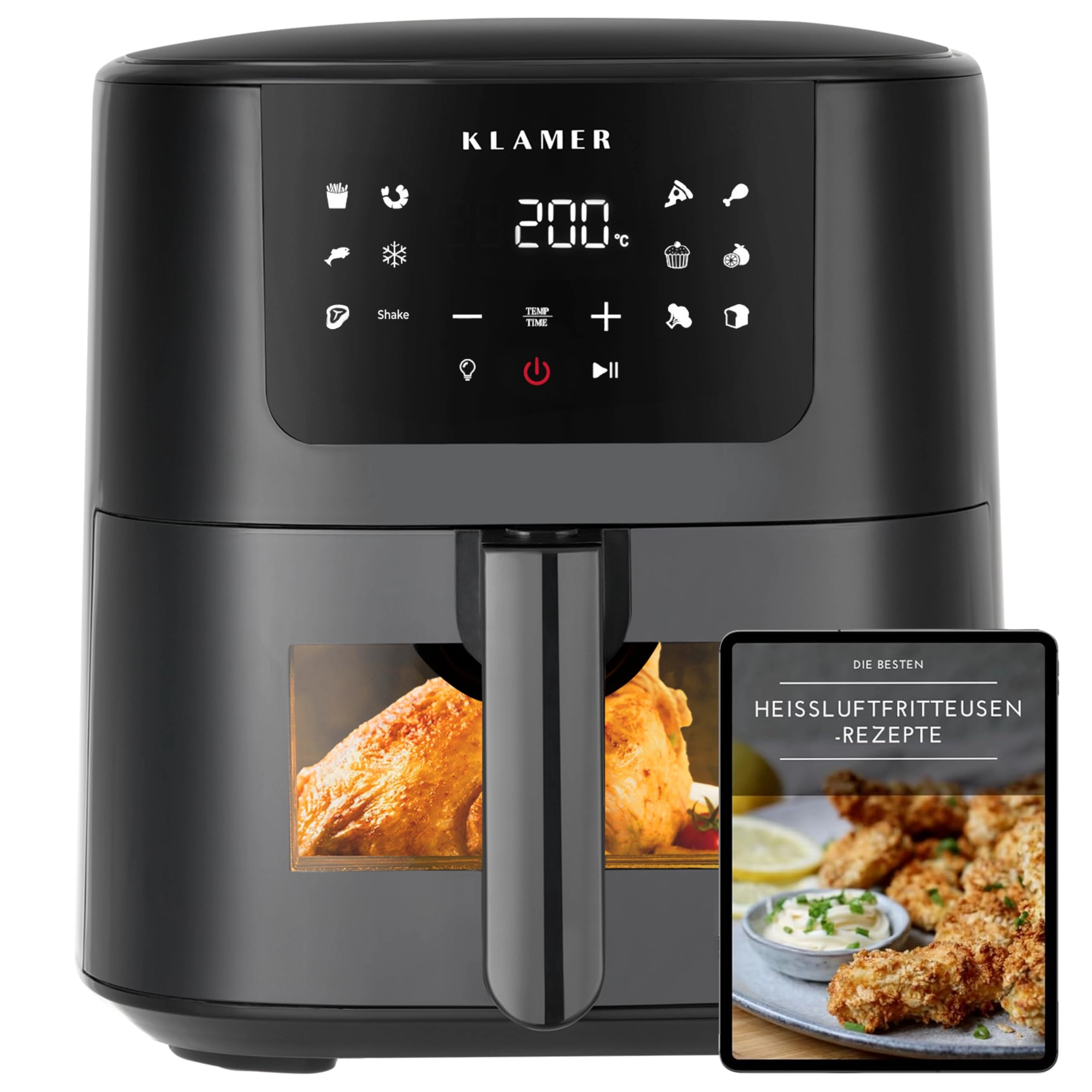 KLAMER Hot Air Fryer XL 93050