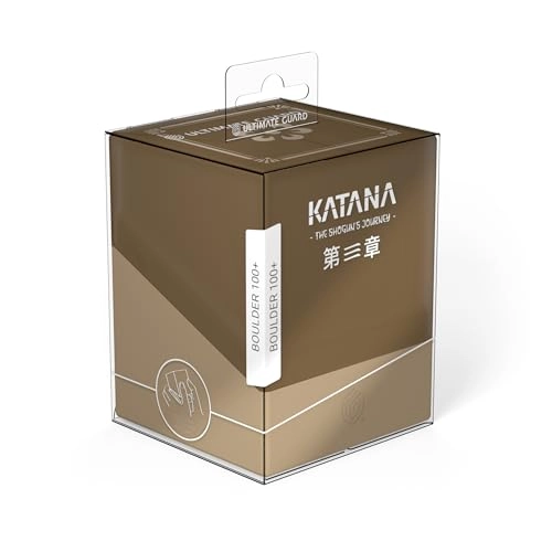 Boulder 100+ - Katana: The Shogun's Journey - Soft-touch finish Holds 100 double-sleeved cards