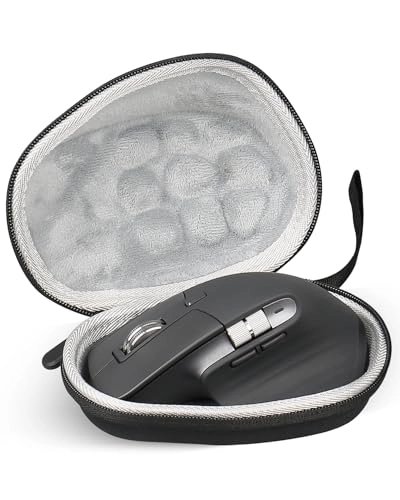 Hard Travel Mouse Case - Clip and Lanyard