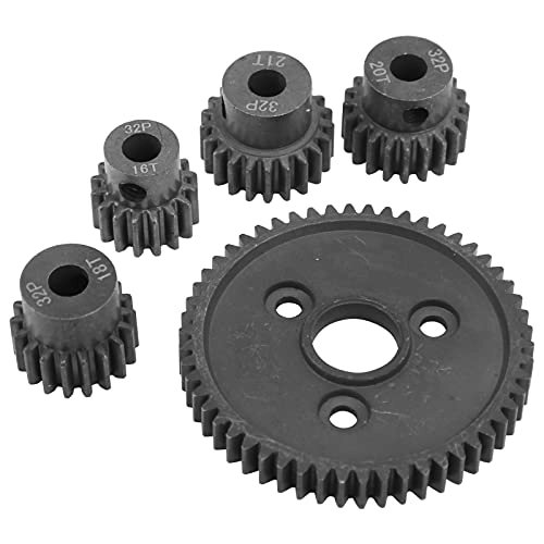 Spur 54T Gear 32P Motor Pinion Gears - Metal Compatible with Slash 2WD