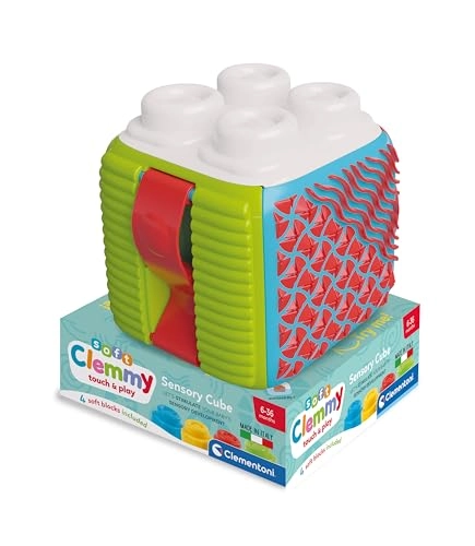 Clemmy Sensory Cube - 6m+ 4 pieces