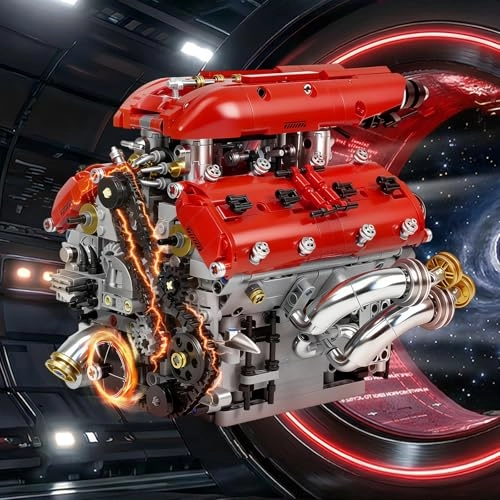 V8 Engine Model Kit - 1 pcs